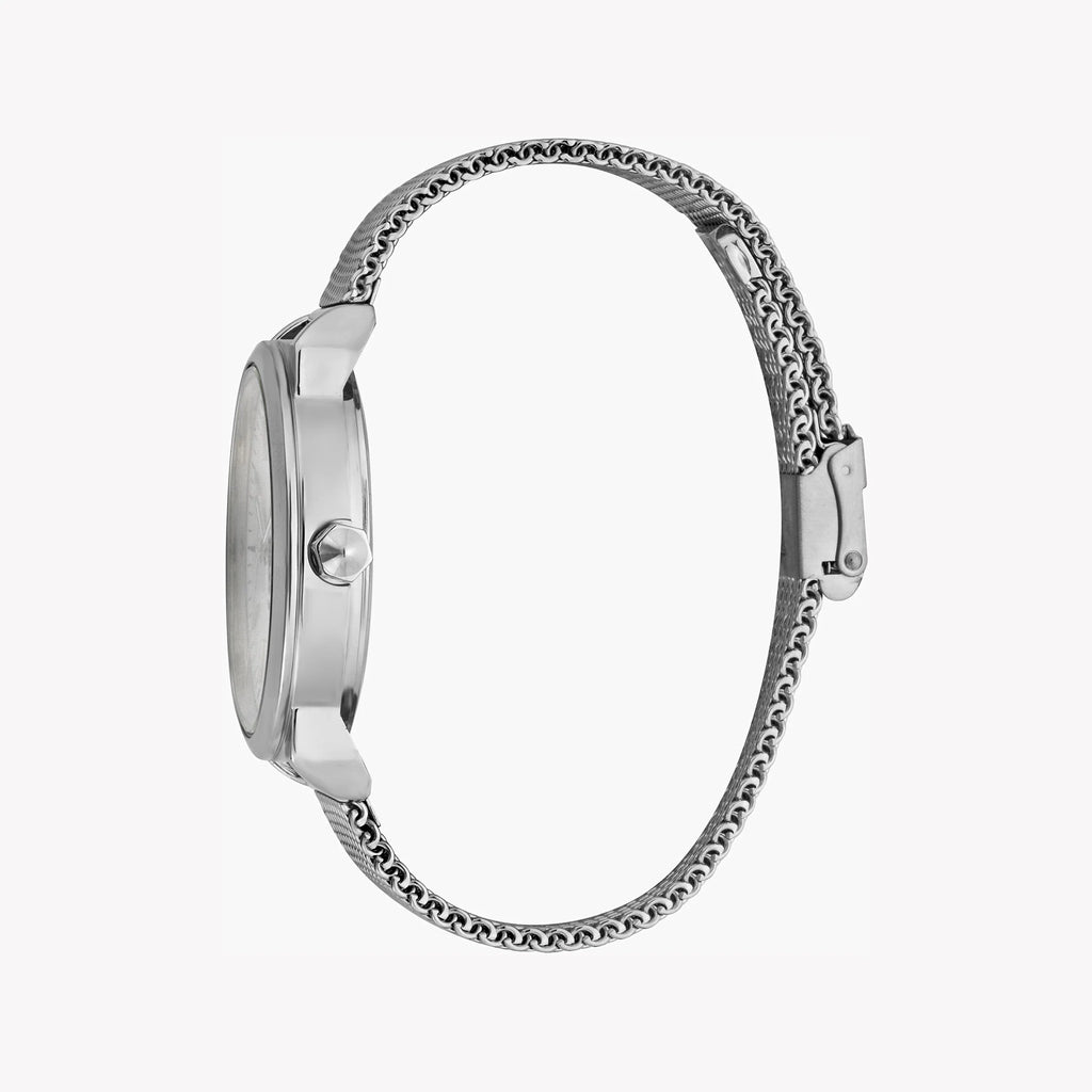 JUST CAVALLI JC1G141M0055 MEN'S ELEGANCE - TIMELESS SILVER STAINLESS STEEL WATCH