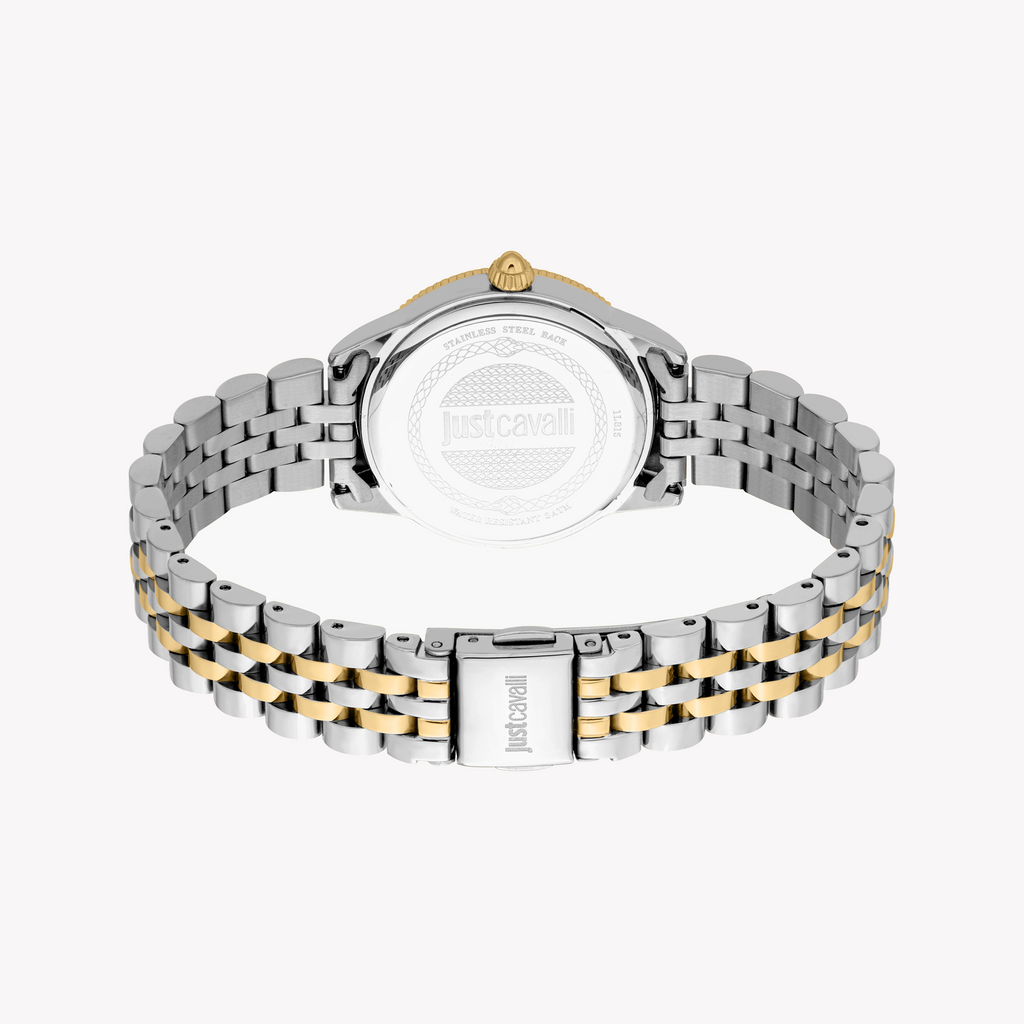 JUST CAVALLI JC1L315M0085 - ELEGANTLY TIMELESS WOMEN'S TWO-TONE WATCH