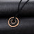 ZINK Men's Black Stainless Steel & Carbon Fiber Necklace | ZJPD027-RG