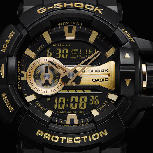CASIO G-SHOCK GA-400SK-1A9DR - SPORTY WHITE ADVENTURE TIMEPIECE Men's Watch with Digital Dial and Robust Design
