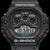 CASIO G-SHOCK DW-5900-1DR BOLD ADVENTURER - MEN'S WATCH with black resin band and digital display