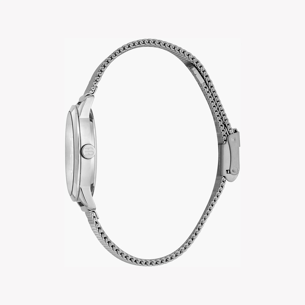 ESPRIT Women's Watch with Silver Stainless Steel Case and Silver Stainless Steel Band