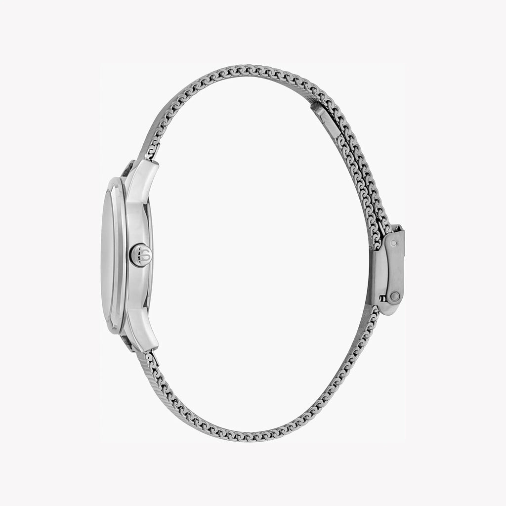 ESPRIT Women's Watch with Silver Stainless Steel Case and Silver Stainless Steel Band