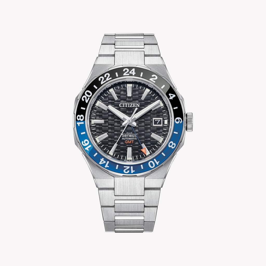 CITIZEN NB6031-56E DYNAMIC PRECISION - STYLISH AUTOMATIC MEN'S WATCH with GMT & LUMINOUS HANDS