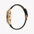 ESPRIT MEN'S BLACK LEATHER & ROSE GOLD TIMEPIECE - ELEGANT STYLE REDEFINED