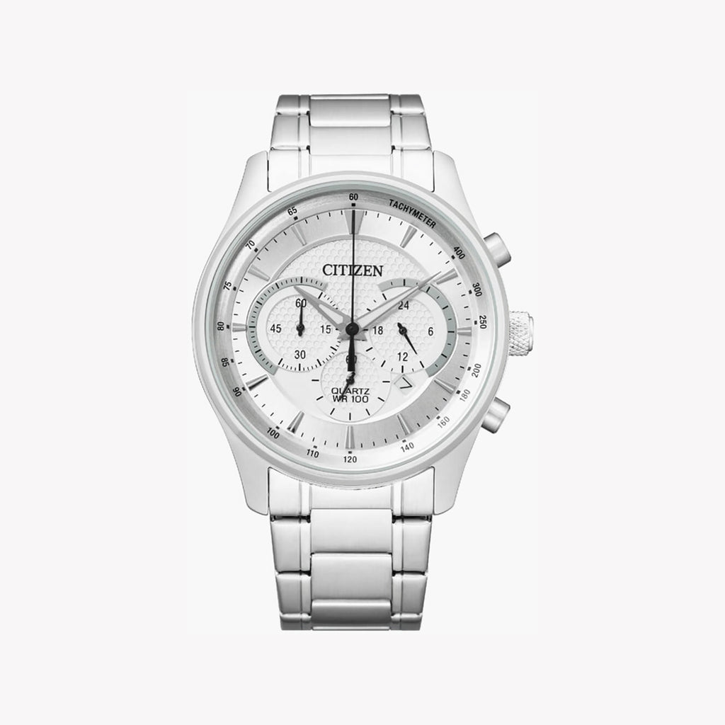 CITIZEN AN8190-51A - BOLD PRECISION MEN'S CHRONOGRAPH WATCH IN STUNNING SILVER