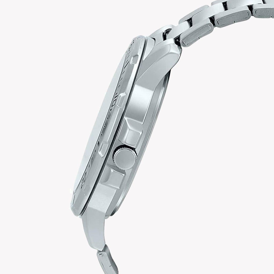 CASIO MTP-VD01D-1EVUDF - ADVENTURE AWAITS: MEN'S SPORTY STAINLESS STEEL TIMEPIECE