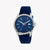 JUST CAVALLI JC1G082P0035 ELEGANT BLUE DIAL MEN'S WATCH WITH SILICONE BAND - SOPHISTICATED TIMEPIECE