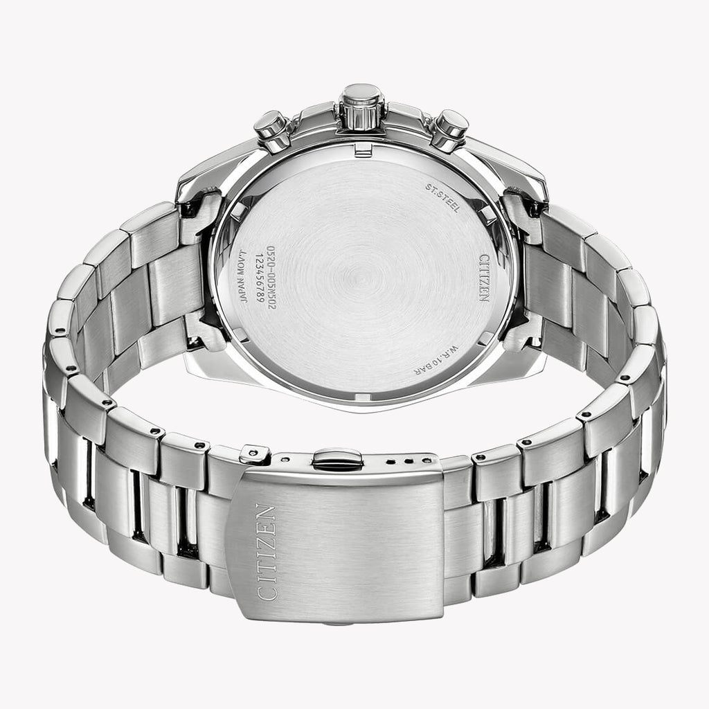 CITIZEN AN8200-50A - BOLD PRECISION MEN'S TIMEPIECE - STYLISH CHRONOGRAPH & DATE FUNCTION