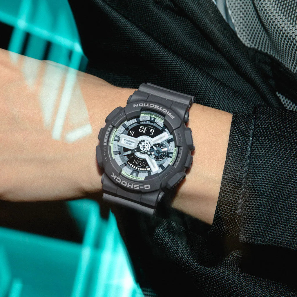 CASIO G-SHOCK GA-110HD-8ADR - ADVENTURE AWAITS: MEN'S RUGGED TIMEPIECE WITH SPORTY STYLE