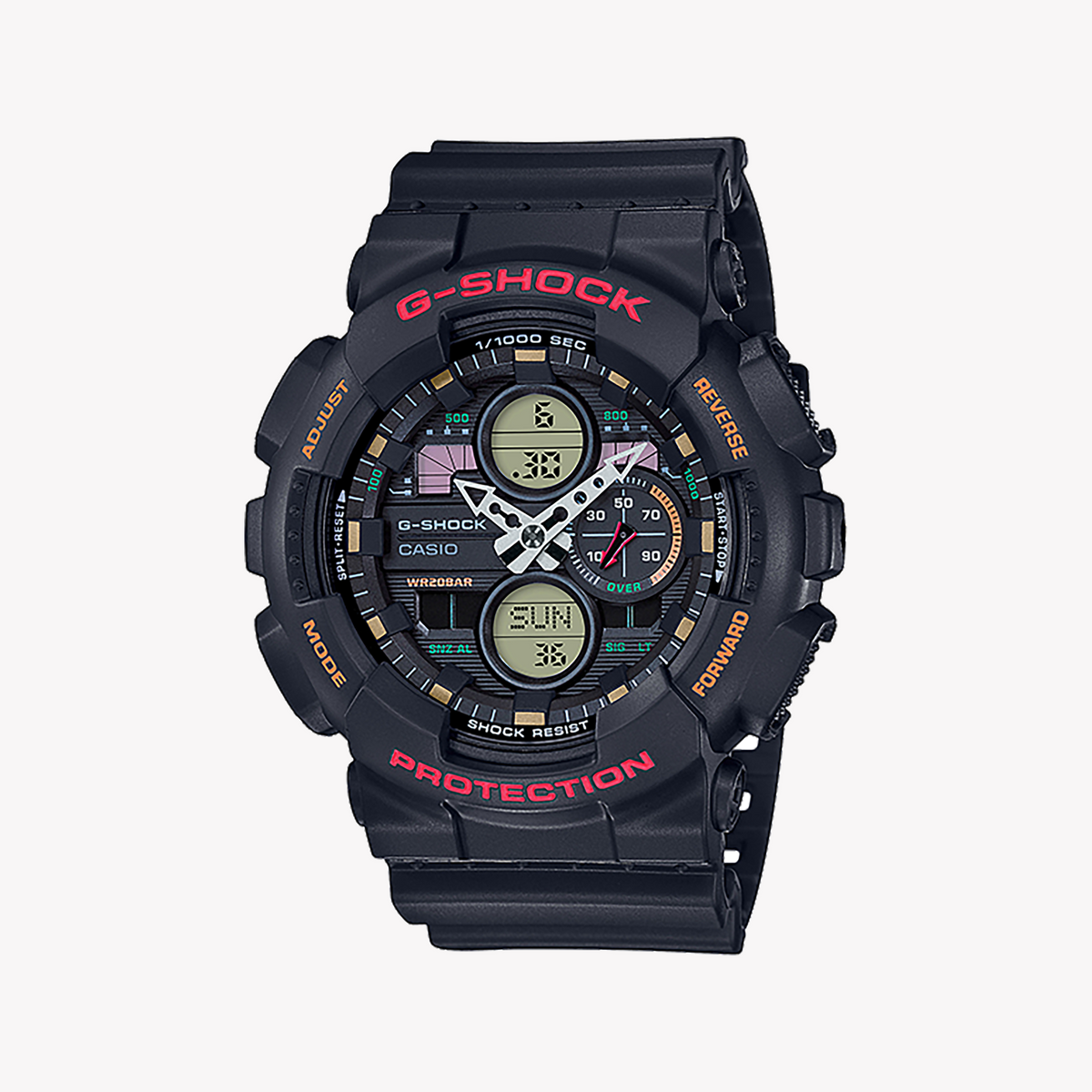 G-SHOCK GA-140-1A4DR Men's Watch