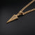 ZINK Men's Gold Stainless Steel Necklace | ZJPD019G