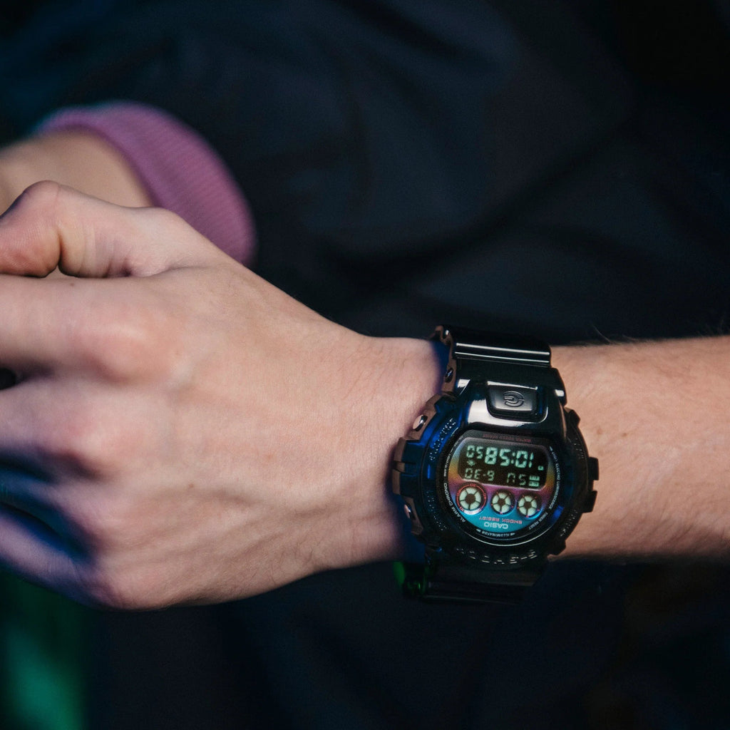 CASIO G-SHOCK DW-6900RGB-1DR - BOLD & RESILIENT MEN'S WATCH WITH STRIKING DESIGN & RUGGED DURABILITY
