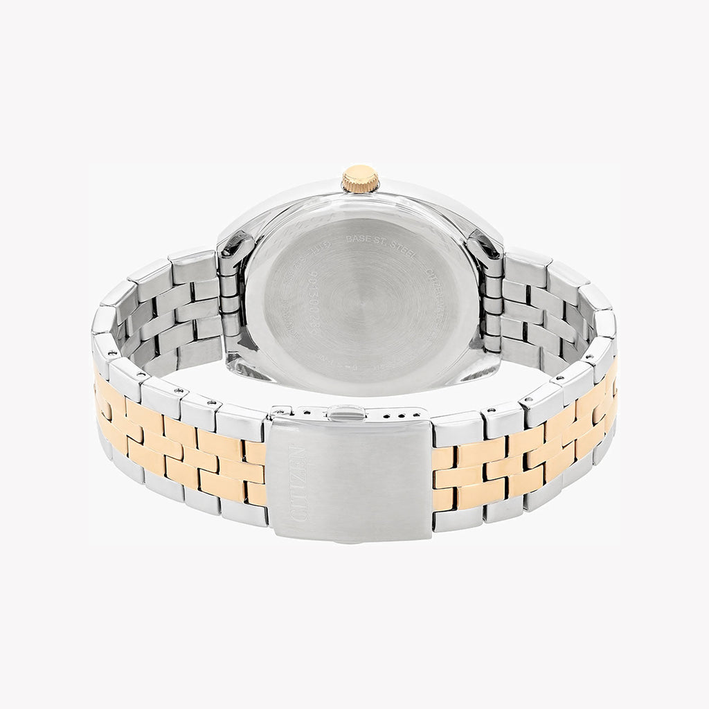 CITIZEN BI5096-53L - BOLD PERFORMANCE MEN'S WATCH IN SILVER & ROSE GOLD - TIMELESS ELEGANCE