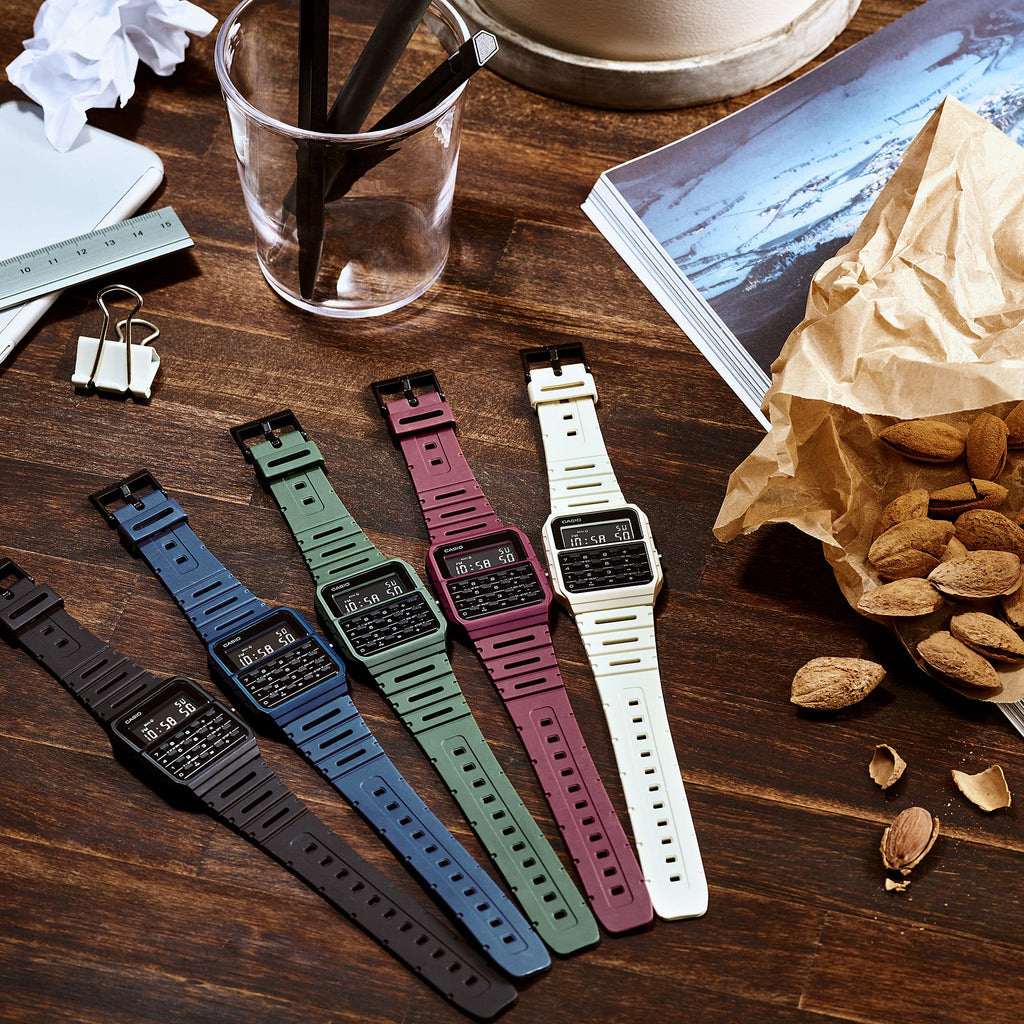 CASIO CA-53WF-3BDF ADVENTURE READY - STYLISH GREEN DIGITAL MEN'S WATCH with Calculator & Stopwatch