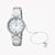 ESPRIT Women's Watch with Silver Stainless Steel Case and Silver Stainless Steel Band