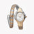 JUST CAVALLI Women's Watch with Silver Stainless Steel Case and Silver & Rose Gold Stainless Steel Band
