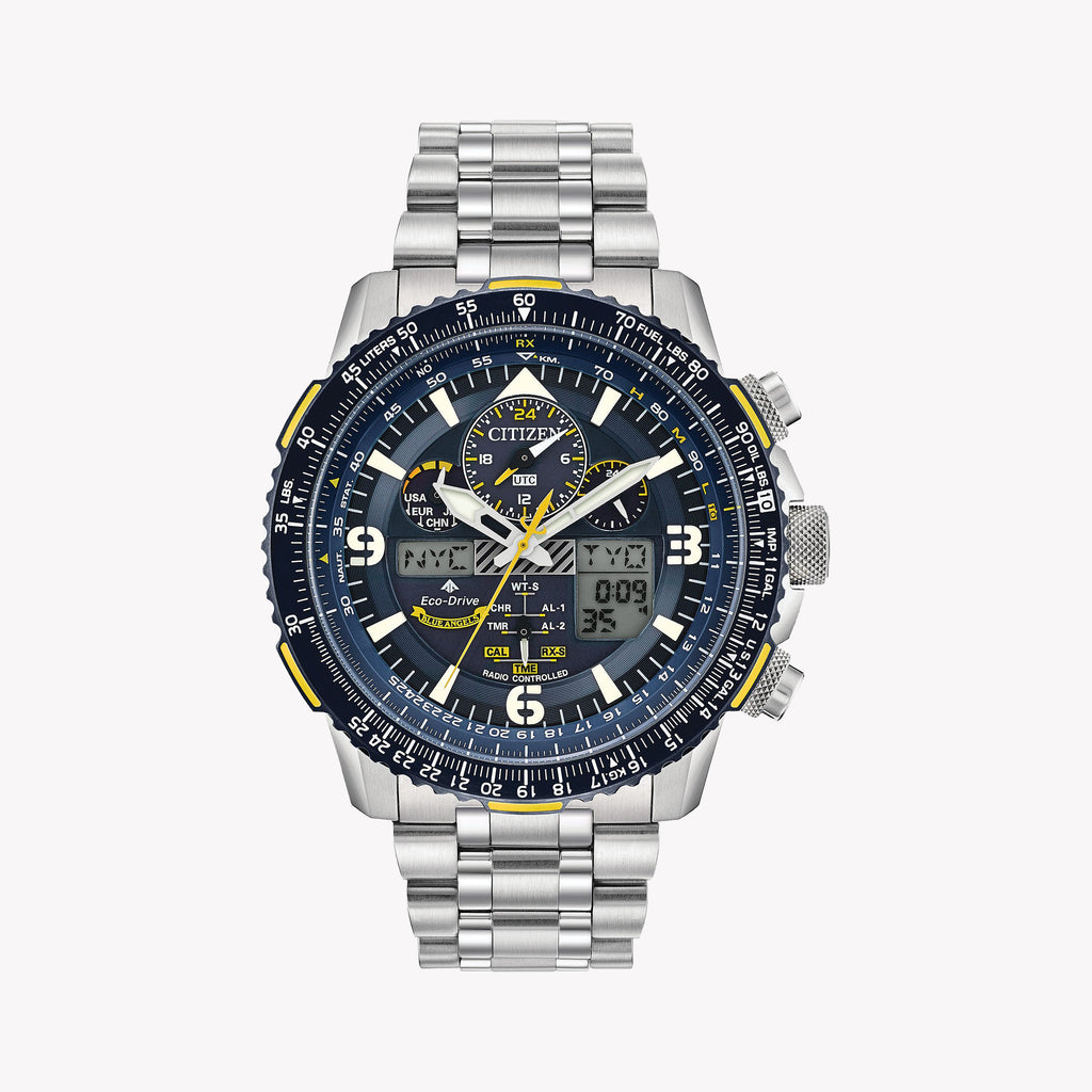 CITIZEN JY8078-52L ECO-DRIVE - DYNAMIC METAL TIMEPIECE FOR THE MODERN MAN