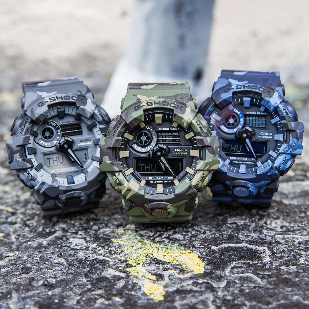 G-SHOCK GA-700CM-8ADR Men's Watch