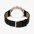ESPRIT MEN'S BLACK LEATHER & ROSE GOLD TIMEPIECE - ELEGANT STYLE REDEFINED