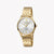 ESPRIT Women's Watch with Gold Stainless Steel Case and Gold Stainless Steel Band