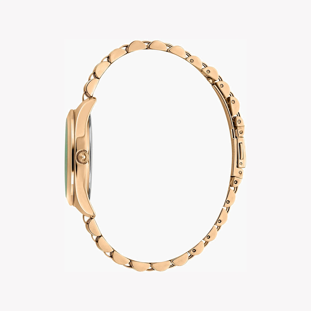 JUST CAVALLI Women's Watch with Rose Gold Stainless Steel Case and Rose Gold Stainless Steel Band