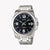 CASIO MTP-1314D-1AVDF ELEGANT SPORT - STAINLESS STEEL MEN'S WATCH with black dial and silver band
