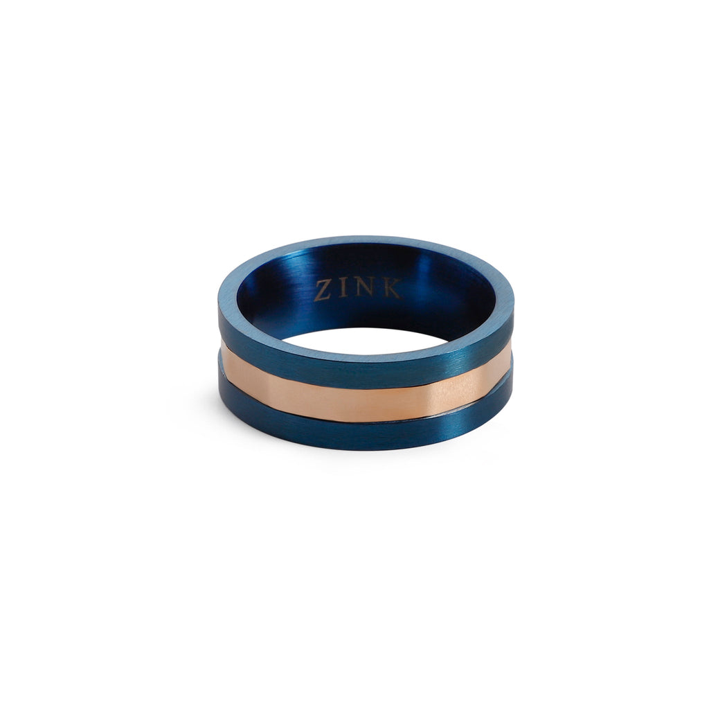 ZJRG037BL-18 ZINK Men's Ring Outlet