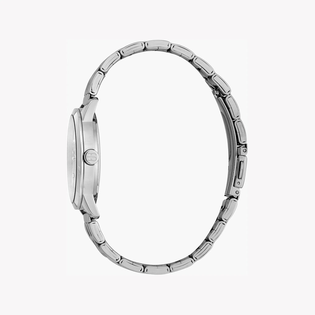 ESPRIT Women's Watch with Silver Stainless Steel Case and Silver Stainless Steel Band