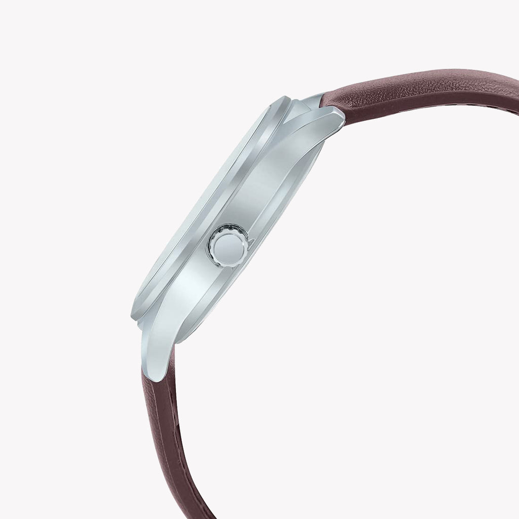 CASIO MTP-VD03L-5AUDF ELEGANT TIMEPIECE - CLASSIC MEN'S WATCH WITH LEATHER BAND AND DATE DISPLAY