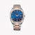 CITIZEN BI5104-57L ROSEGOLD ELEGANCE - MODERN MEN'S WATCH WITH BLUE DIAL & DURABLE DESIGN