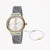 JUST CAVALLI Women's Watch with Silver Stainless Steel Case and Silver Stainless Steel Band