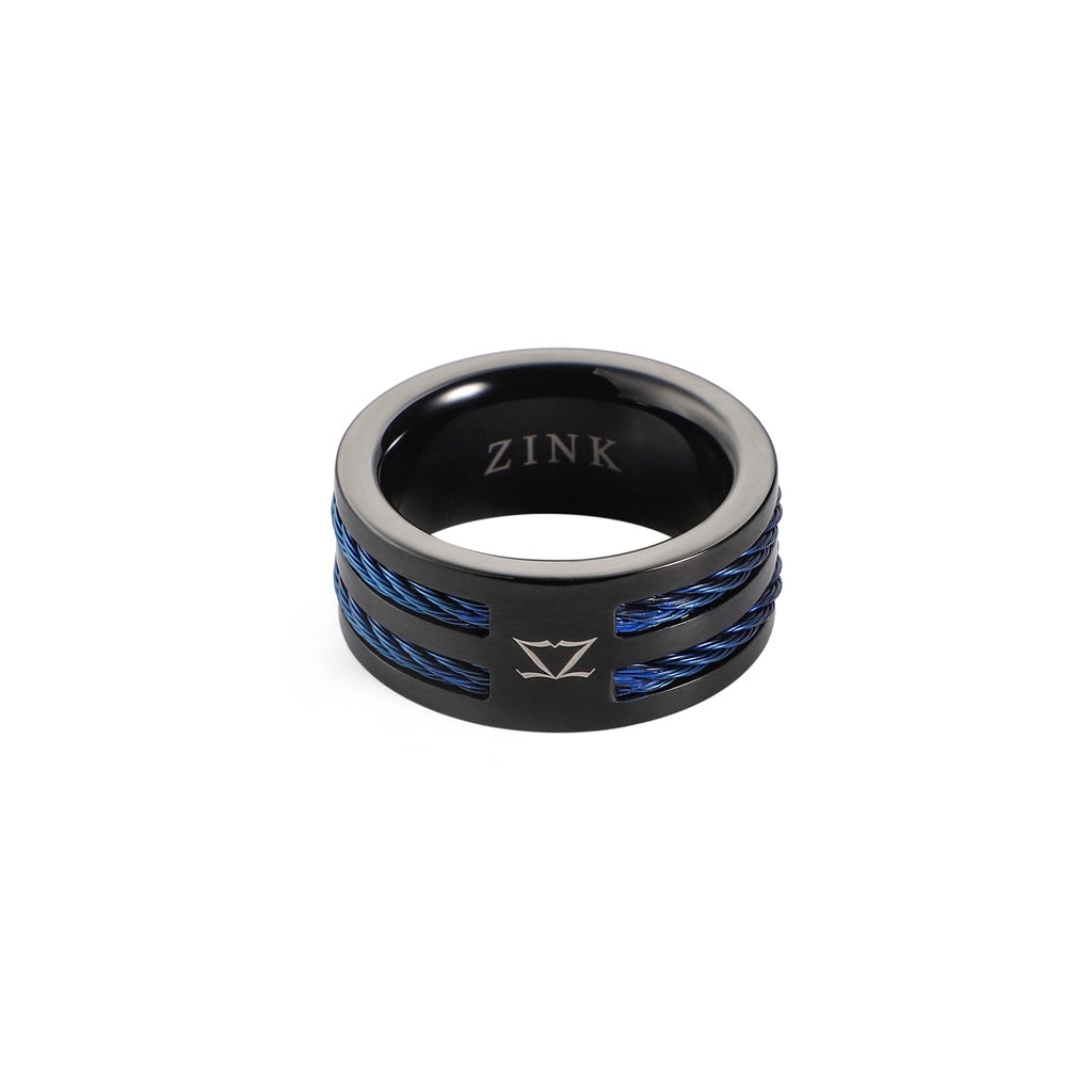 ZJRG040BL-19 ZINK Men's Ring Outlet