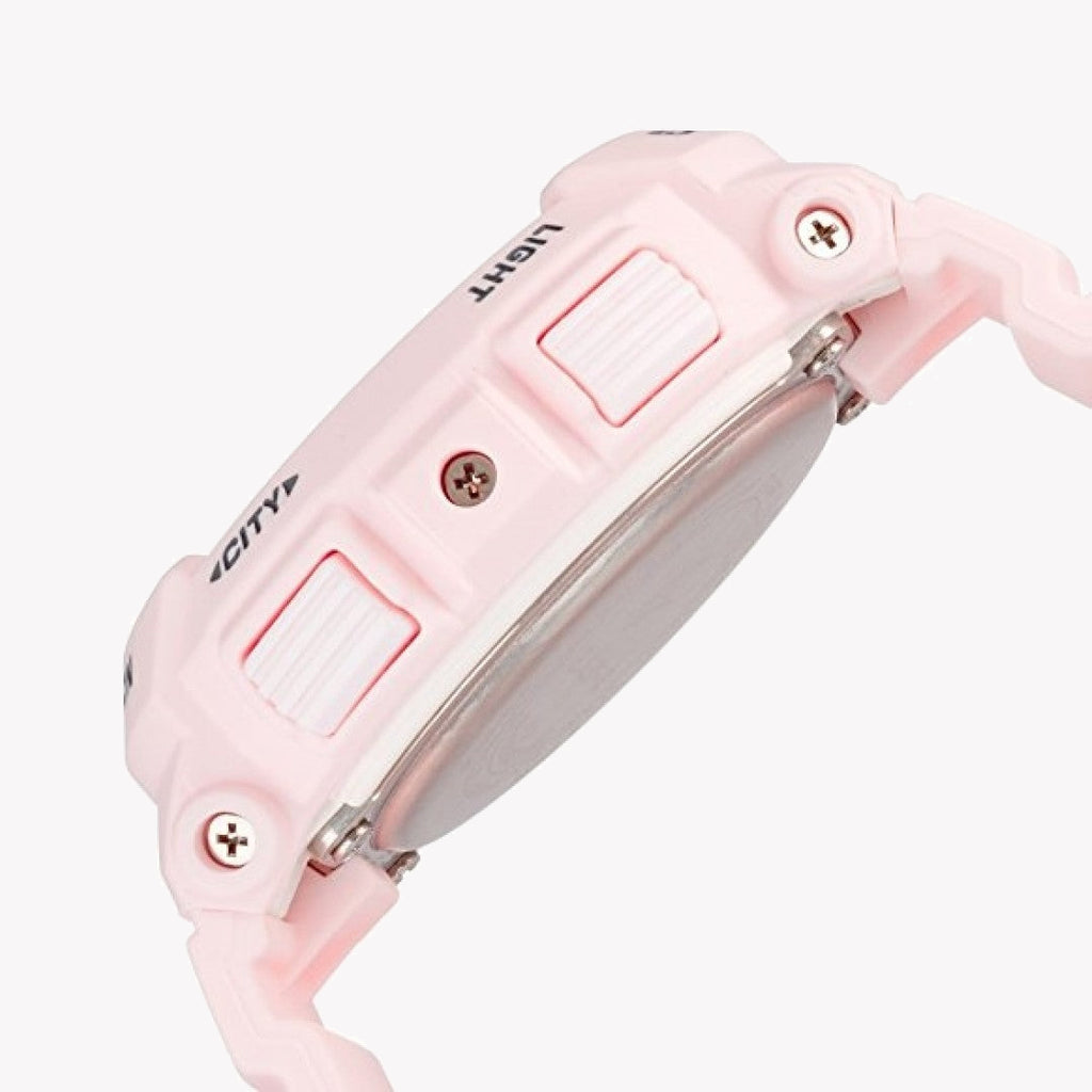 CASIO BABY-G BGA-190BE-4ADR PINK SPIRIT - VIBRANT RESILIENT Women's Watch with pink resin band and bold design