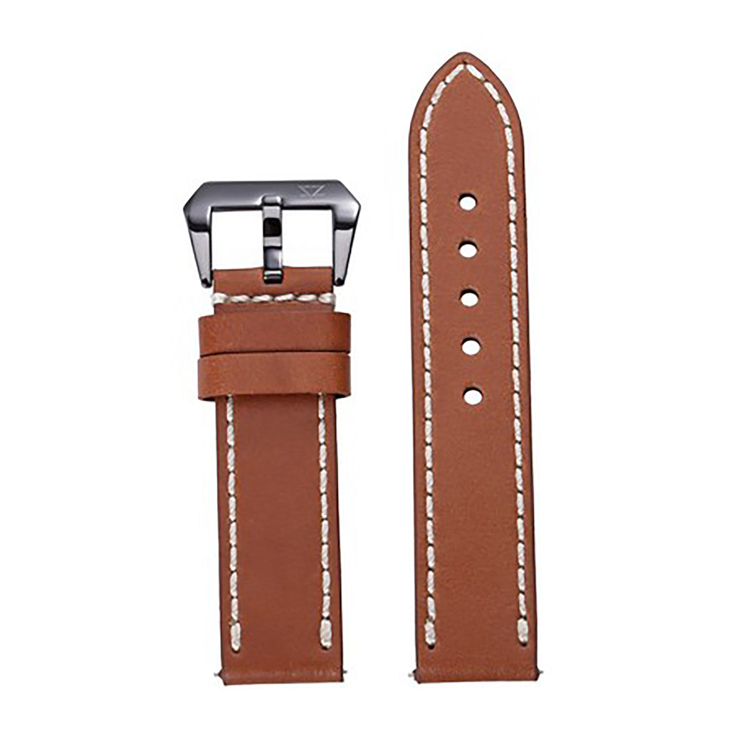ZLB003BWB-24 Zink Thick Genuine Leather Strap Outlet