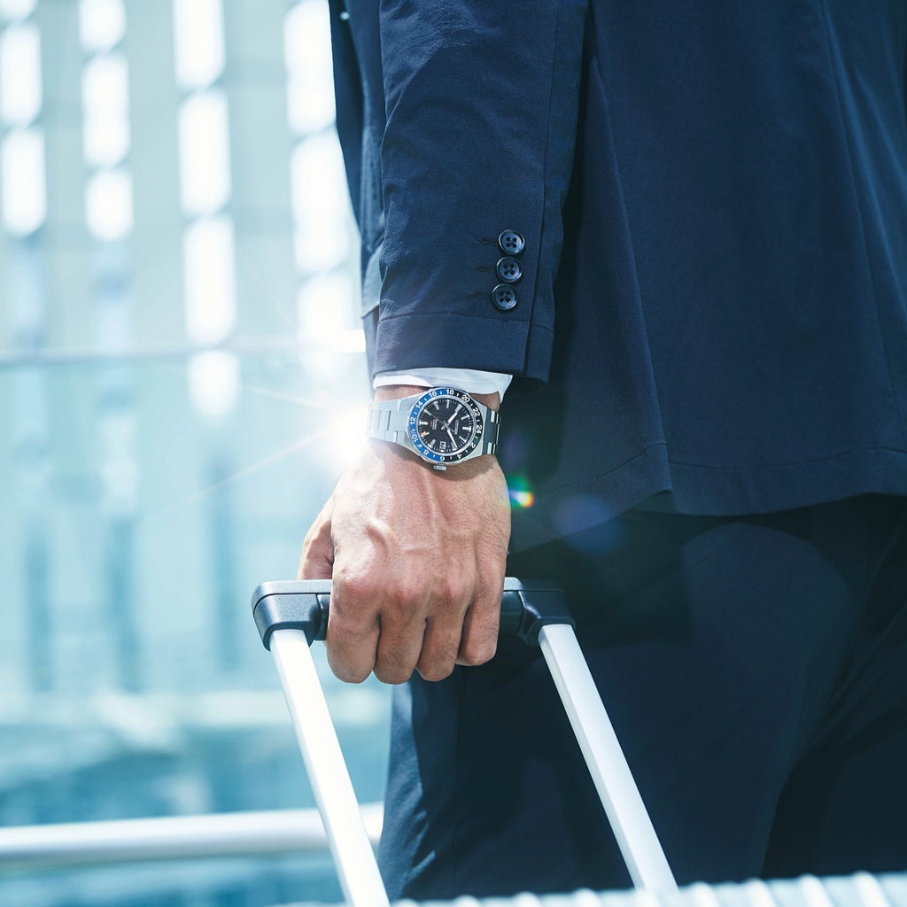 CITIZEN NB6031-56E DYNAMIC PRECISION - STYLISH AUTOMATIC MEN'S WATCH with GMT & LUMINOUS HANDS