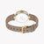 ESPRIT Women's Watch with Silver Stainless Steel Case and Beige Leather Band