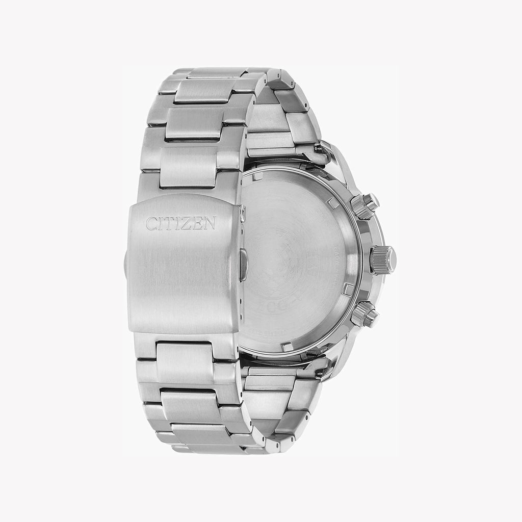 CITIZEN Eco-Drive CA0690-88E BOLD PERFORMANCE - Men's Chronograph with Stylish Silver Finish