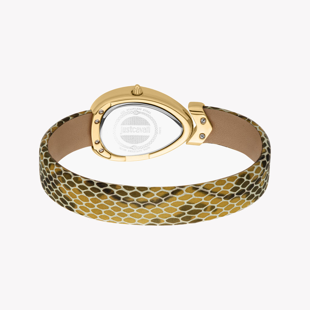 JUST CAVALLI JC1L321L0035 ELEGANT GLAM - TIMELESS GOLD & CHAMPAGNE WOMEN'S WATCH