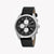 ESPRIT MEN'S STYLISH BLACK LEATHER WATCH - TIMELESS ELEGANCE WITH STAINLESS STEEL CASE