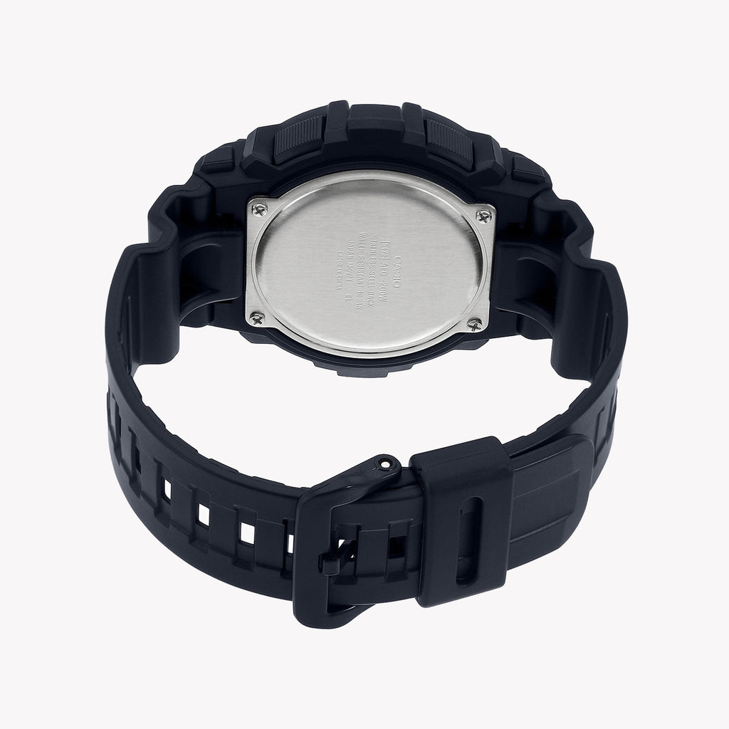 CASIO AEQ-200W-1A2VDF RUGGED SPORTY ADVENTURE - MEN'S BLACK RESIN DIGITAL WATCH