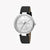 ESPRIT Women's Watch with Silver Stainless Steel Case and Black Leather Band