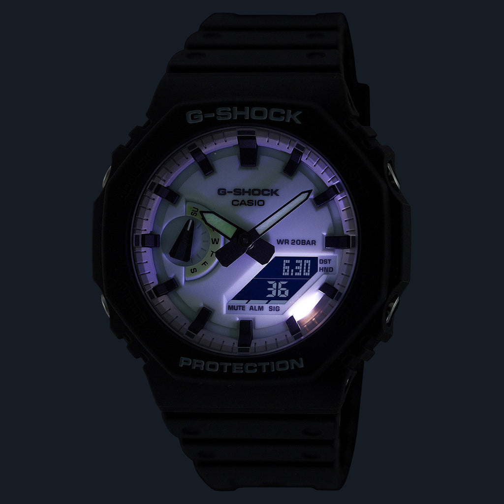 CASIO G-SHOCK GA-2100HD-8ADR OAK ADVENTURE - MEN'S GRAY RESIN TIMEPIECE