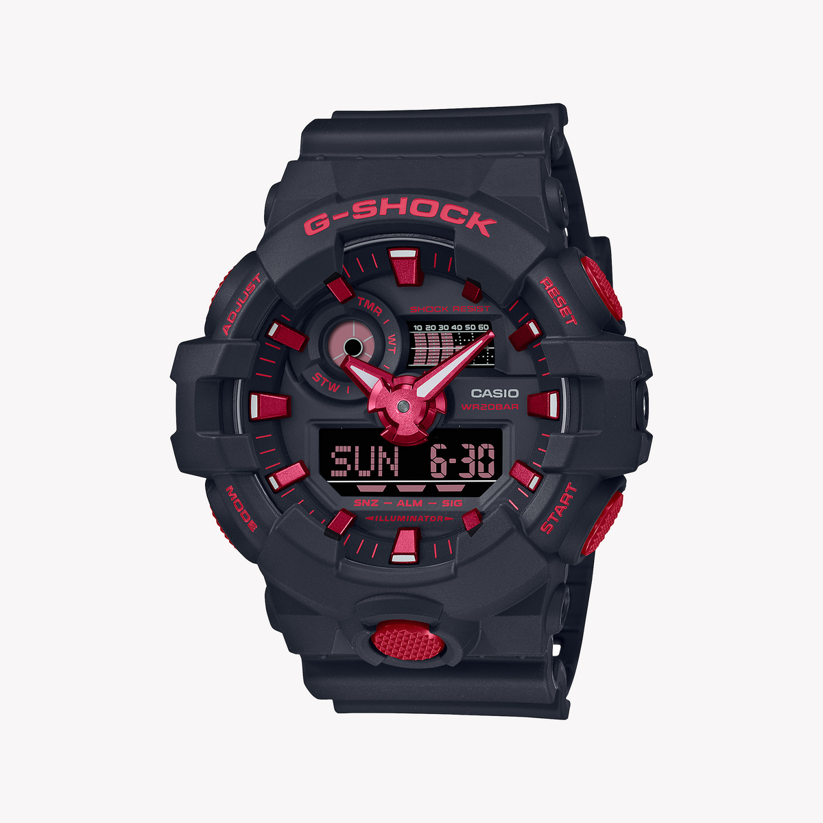 G-SHOCK GA-700BNR-1ADR Men's Watch