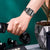CASIO A100WEGG-1A2DF - SPORTY ELEGANCE UNISEX DIGITAL WATCH WITH DARK GRAY RESIN CASE & STAINLESS STEEL BAND