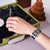 CASIO A100WEL-1ADF ADVENTURE TIMEPIECE - ELEGANTALLY RUGGED UNISEX WATCH WITH STUNNING SILVER FINISH AND BLACK LEATHER BAND
