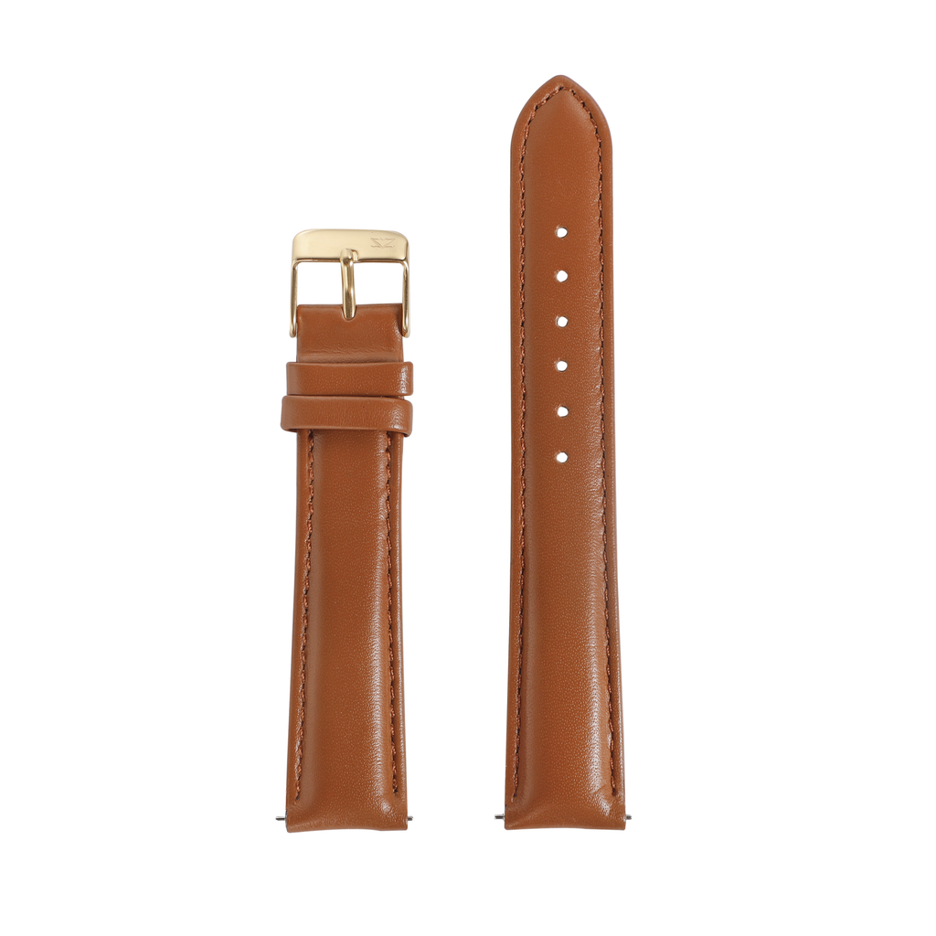 ZLB007BWG-18 ZINK Genuine Leather Strap Outlet