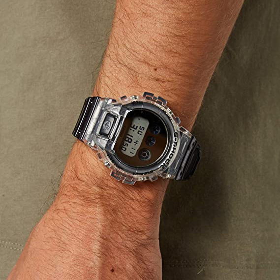 CASIO G-SHOCK DW-6900SK-1DR - STRIKING SILVER SPORTY TIMEPIECE for Men