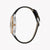 JUST CAVALLI Women's Watch with Silver Stainless Steel Case and Black Leather Band