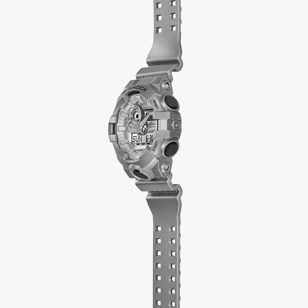 CASIO G-SHOCK GA-700FF-8ADR MEN'S ADVENTURE - STYLISH GRAY RESIN TIMEPIECE